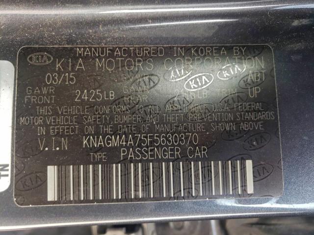 Kia Optima Lx Image 4