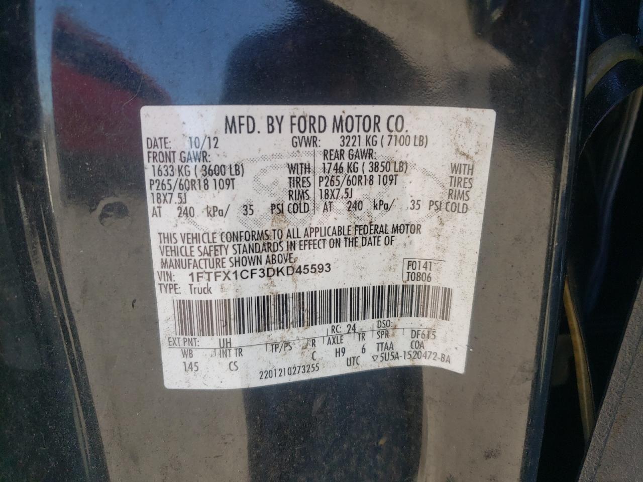 Ford F-150 Super Cab Image 12