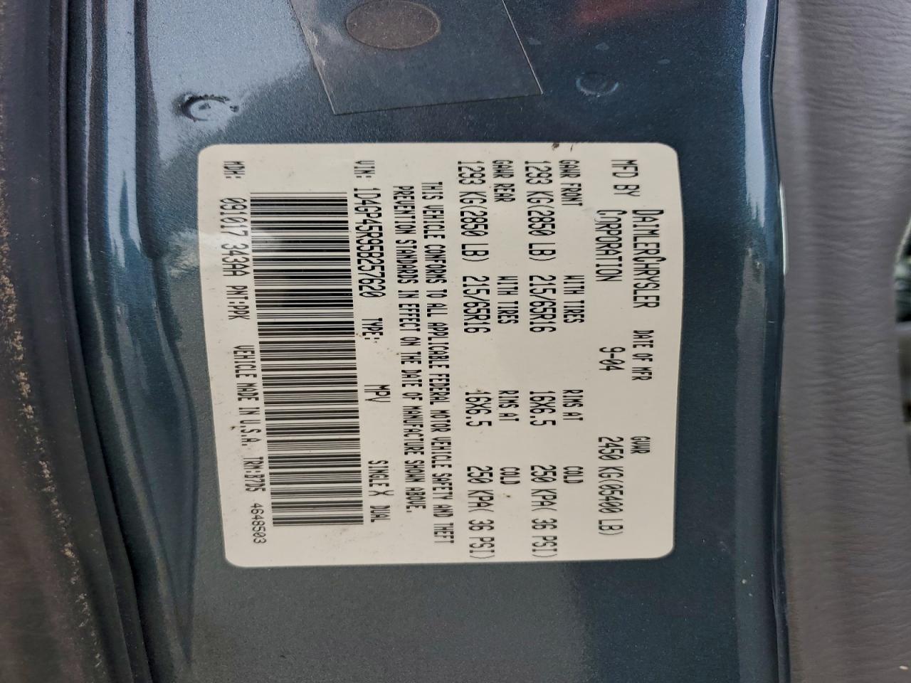 Dodge Caravan Sxt Image 10