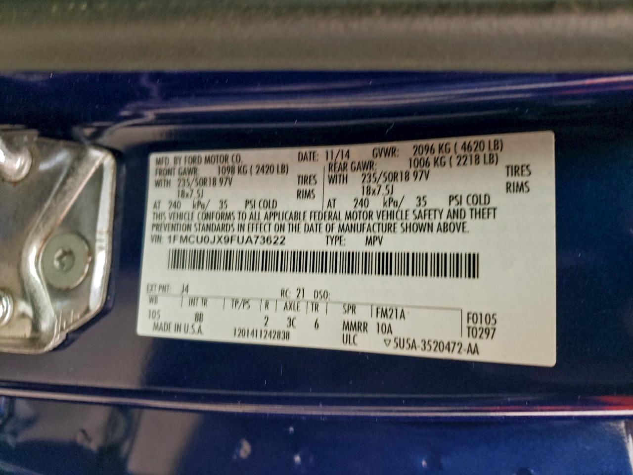 Ford Escape Titanium Image 7