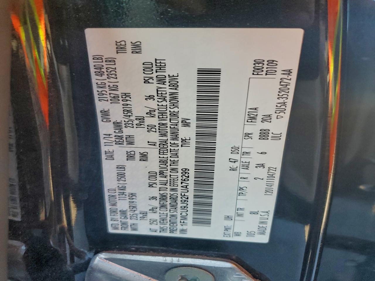 Ford Escape Titanium Image 8