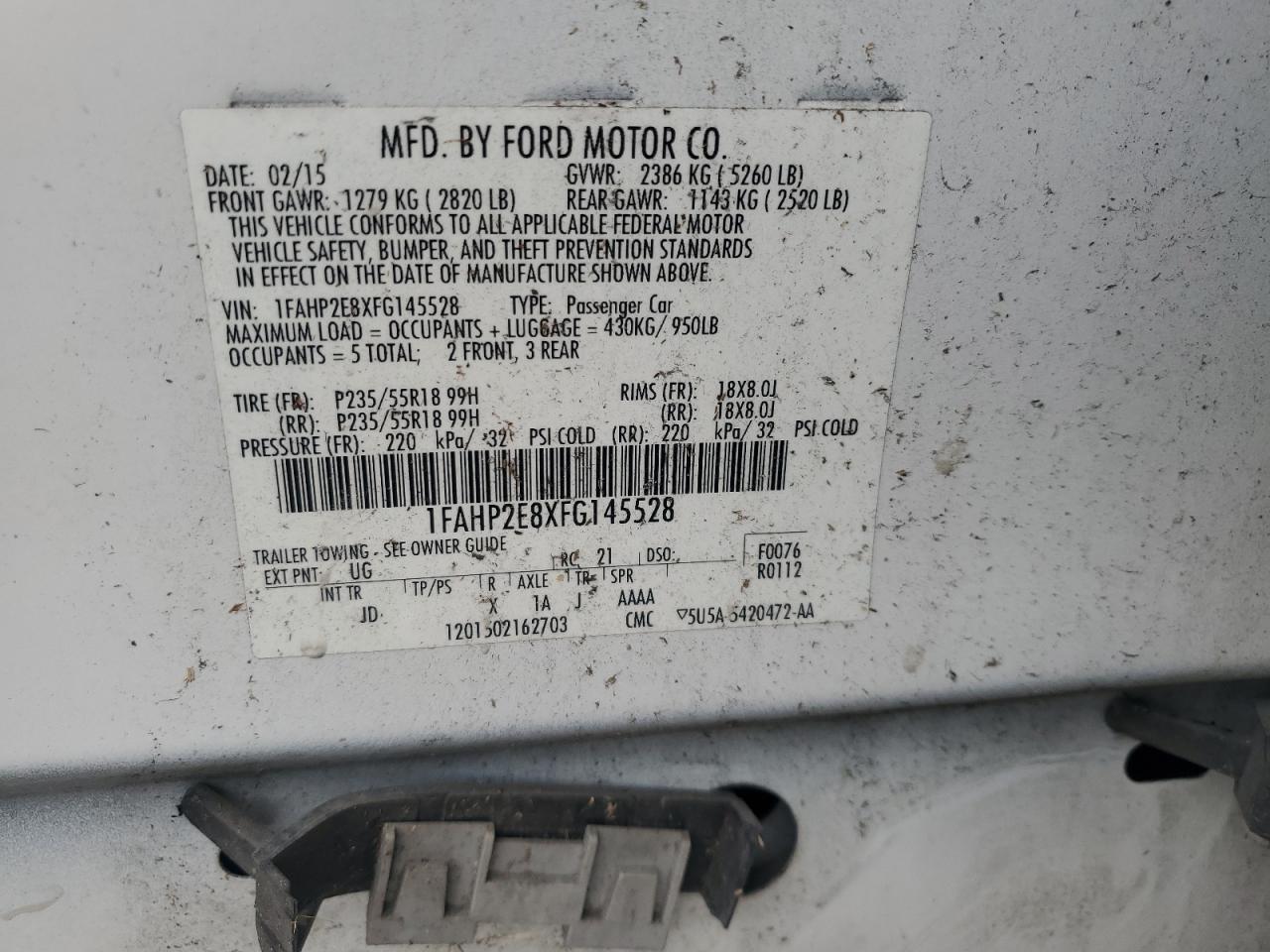 Ford Taurus Sel Image 9