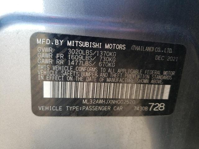 Mitsubishi Mirage Se Image 9