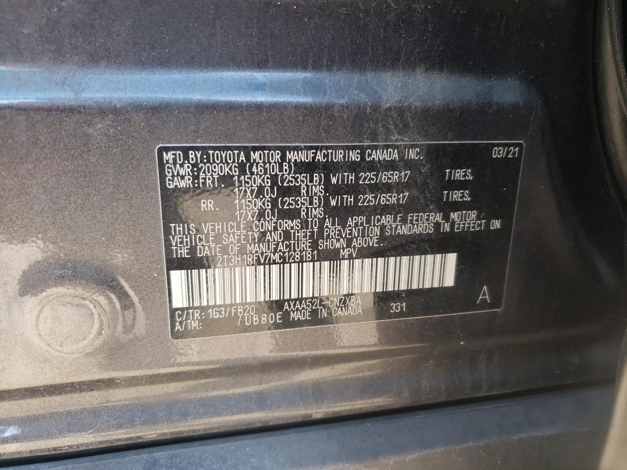 Toyota RAV4 Le Image 6