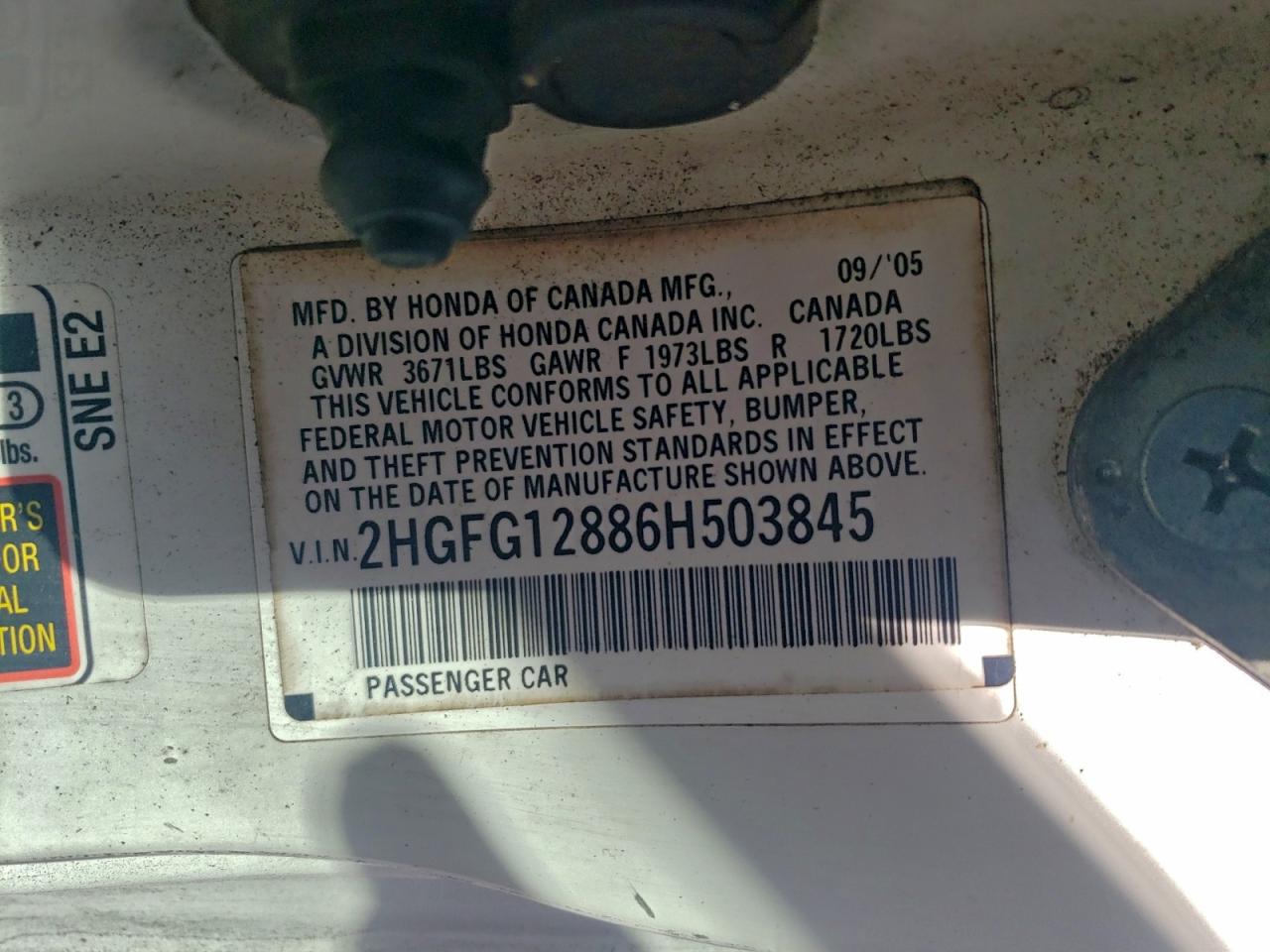 Honda Civic Ex Image 3