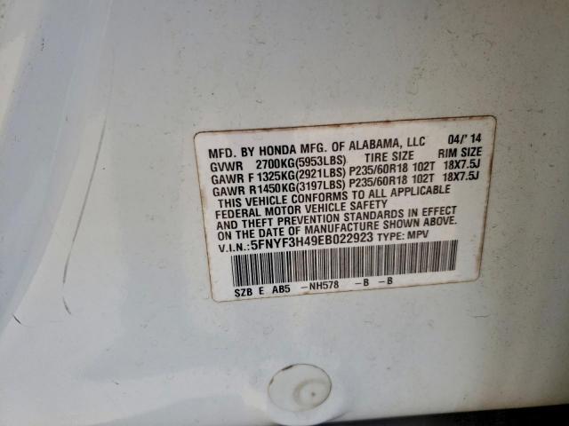 Honda Pilot Ex Image 10