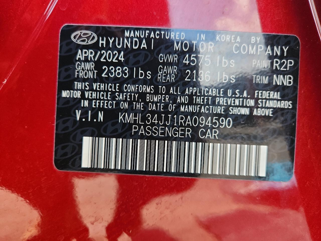 Hyundai SONATA Hybrid Image 10