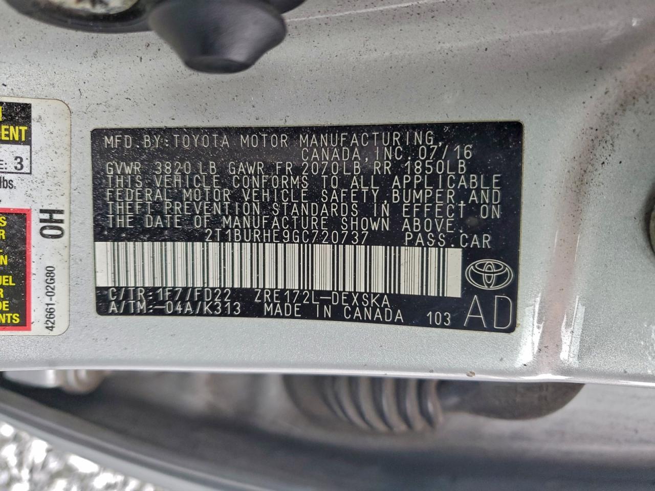 Toyota Corolla L Image 9