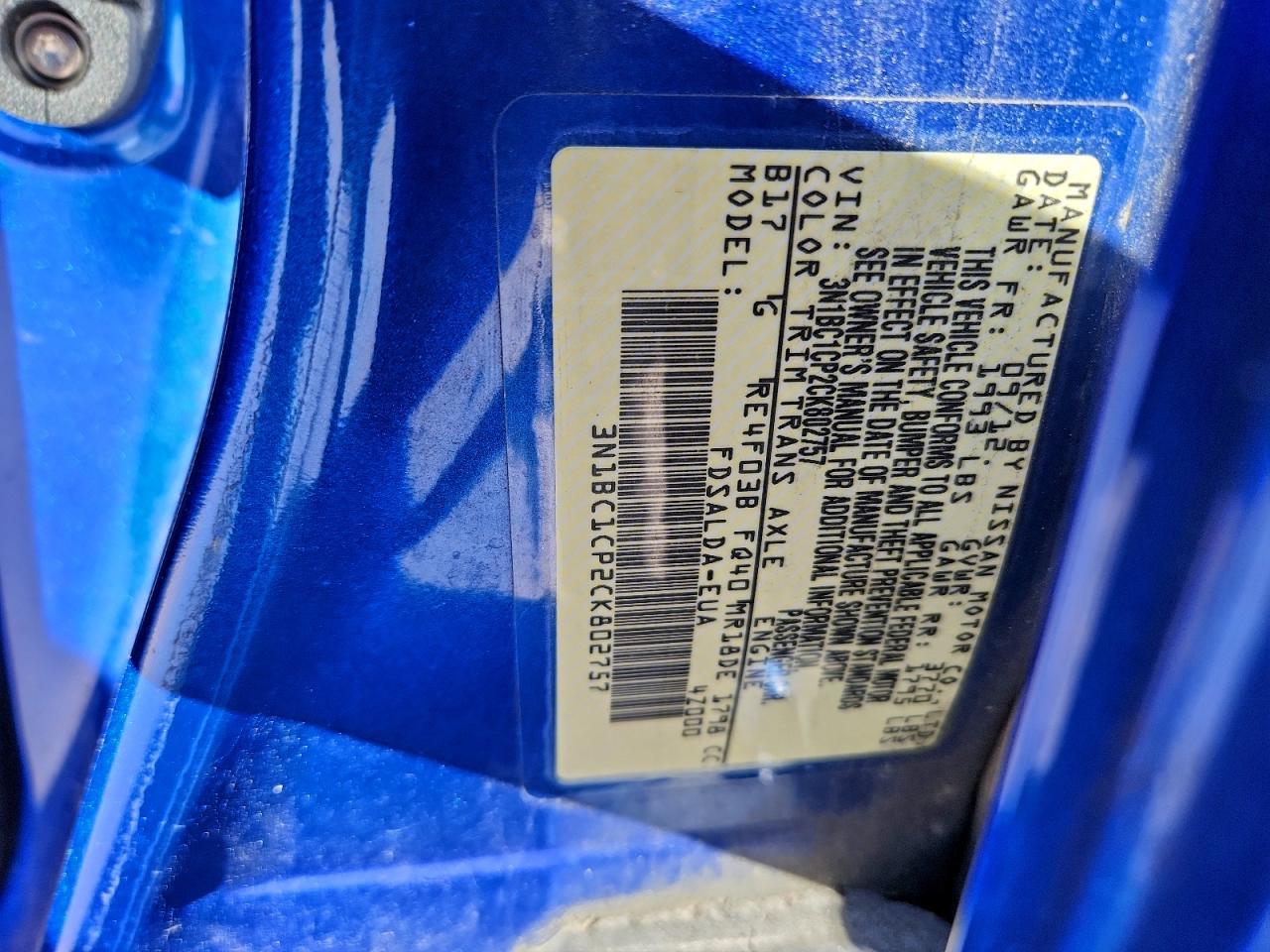 Nissan Versa S Image 13