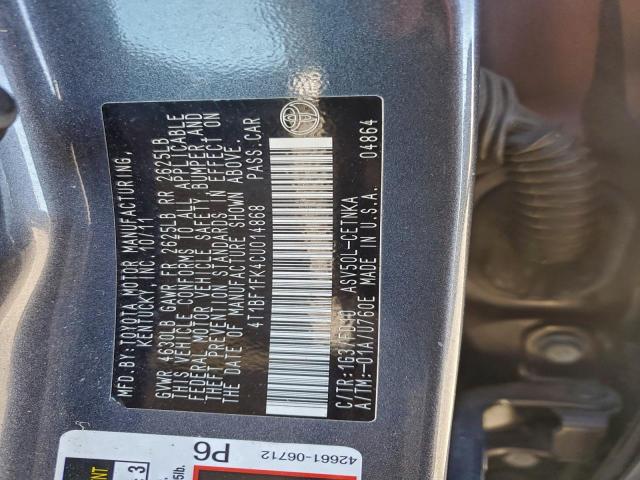 Toyota Camry Base Image 9