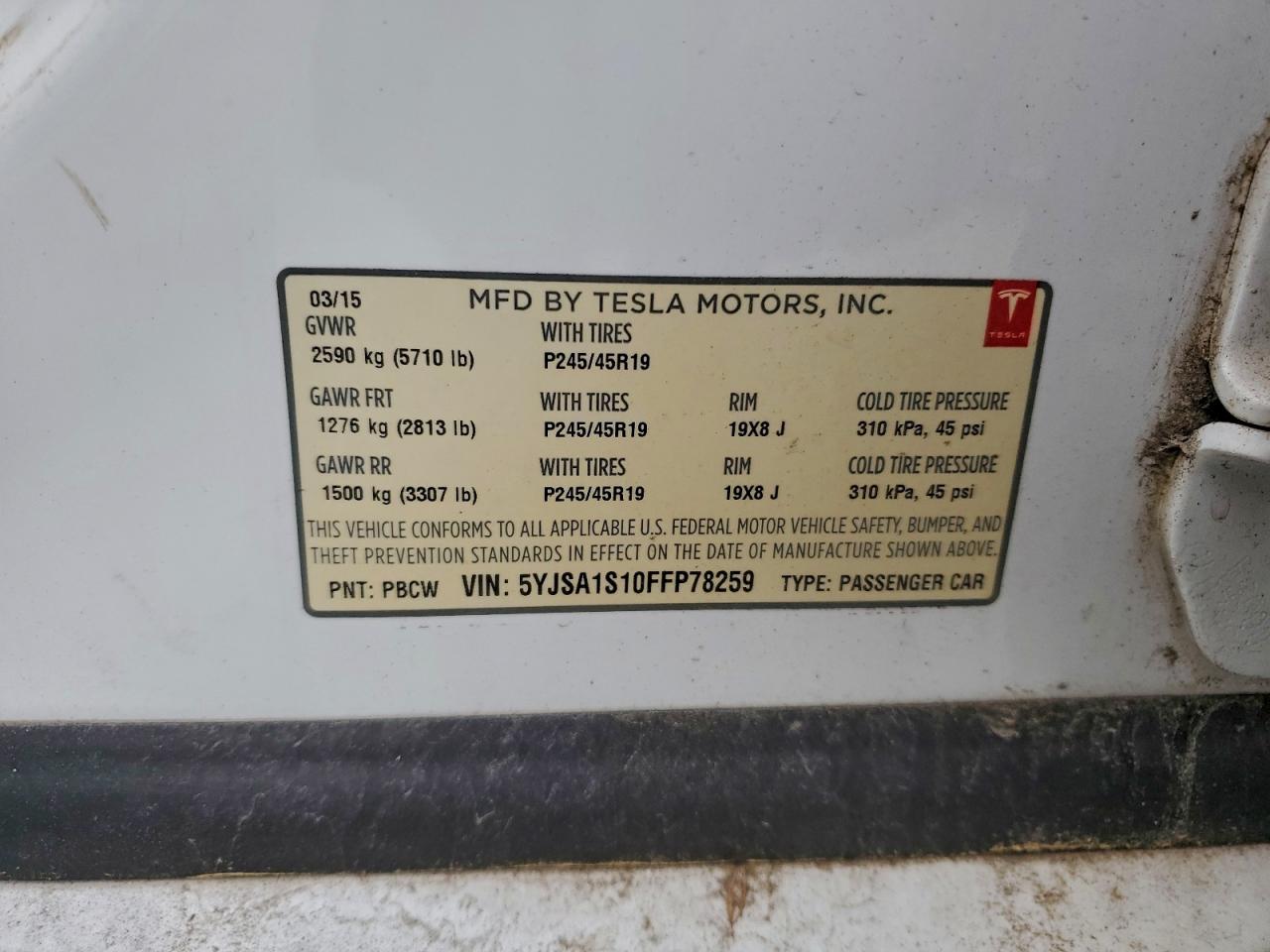 Tesla Model S 60 Image 5