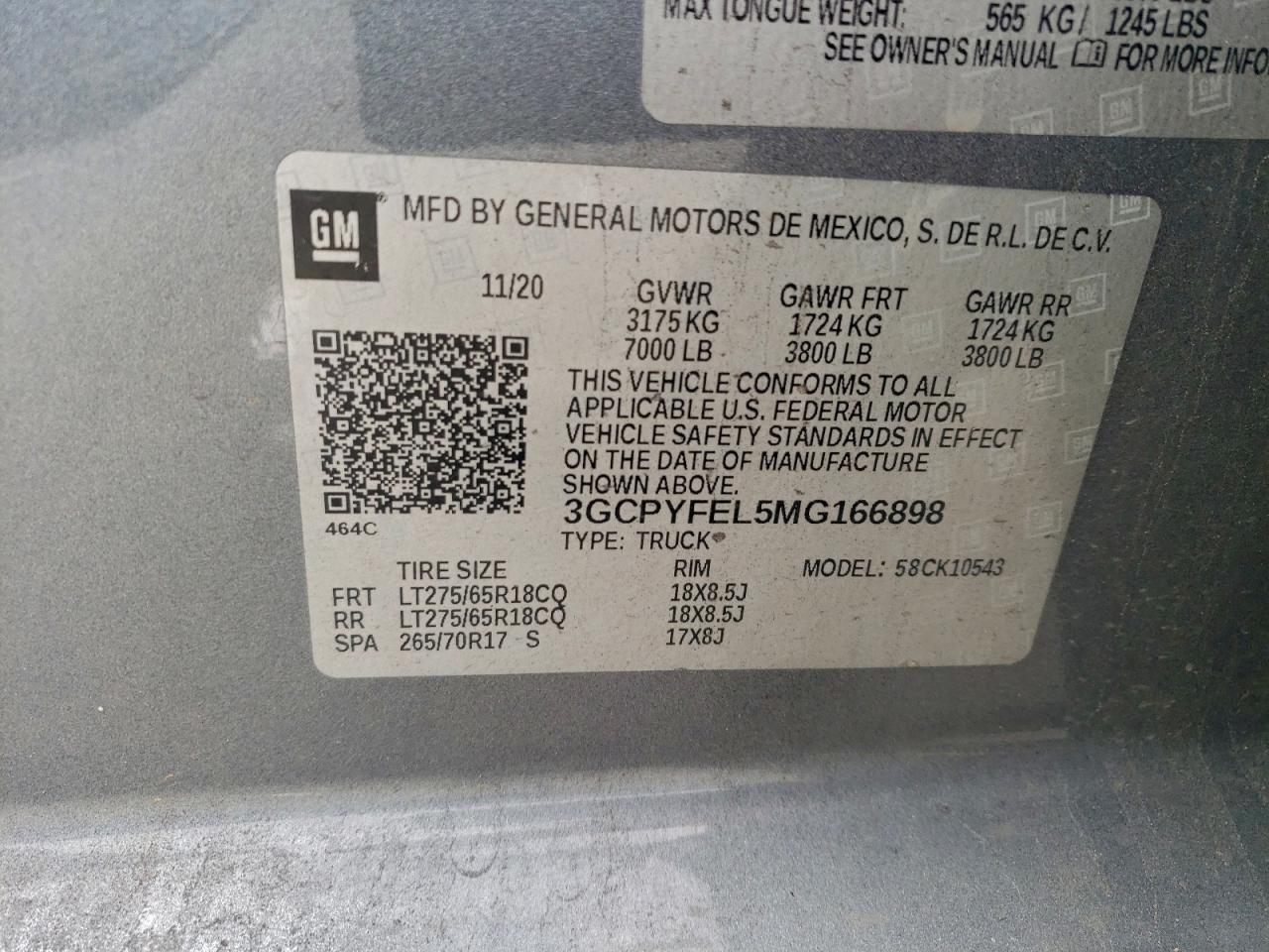 Chevrolet Silverado K1500 Lt Trail Boss Image 11