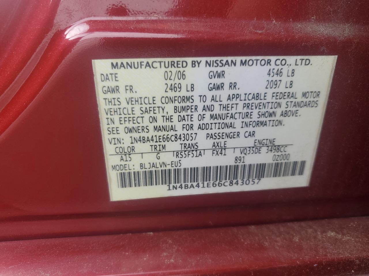 Nissan Maxima Se Image 11