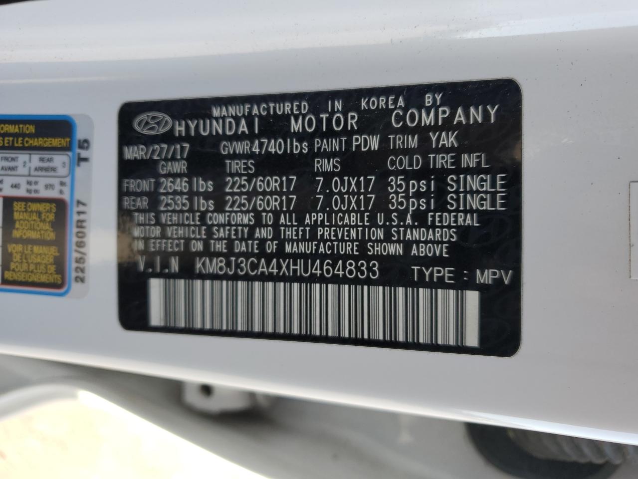 Hyundai TUCSON Limited Image 9