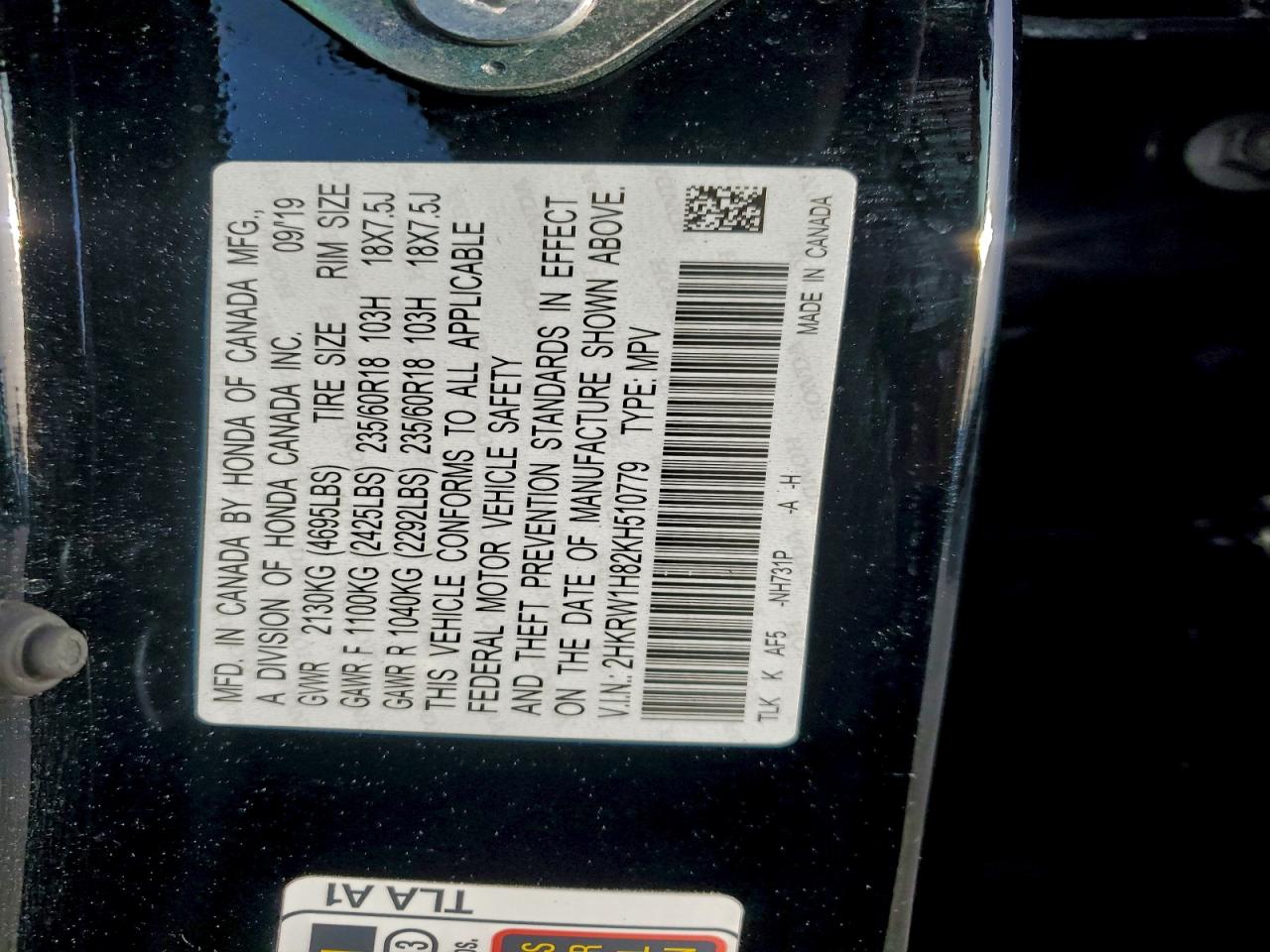 Honda Crv Exl Image 10