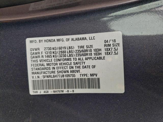 Honda Odyssey Exl Image 7