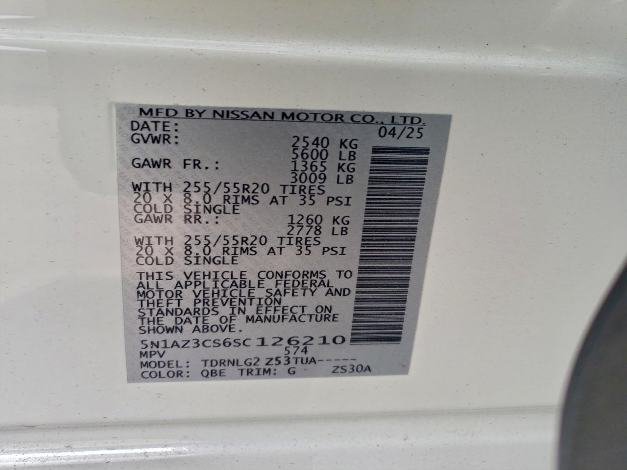 Nissan Murano Sl Image 12