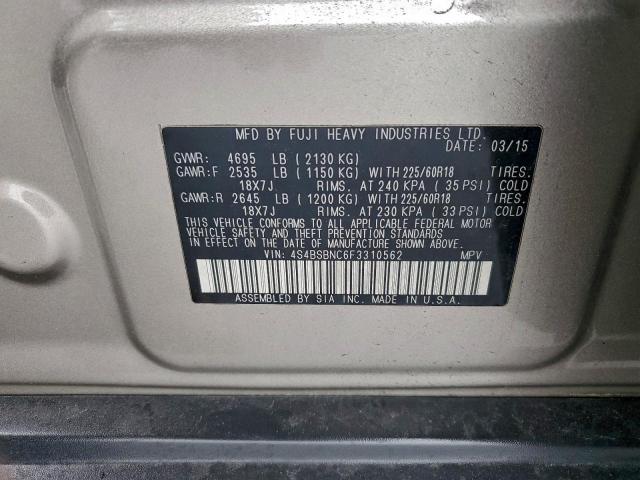 Subaru Outback 2.5i Limited Image 7