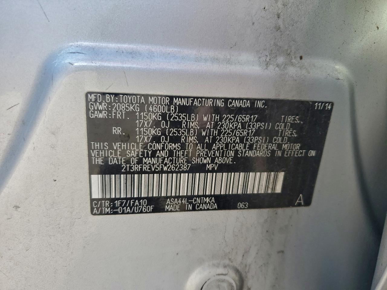 Toyota RAV4 Xle Image 12