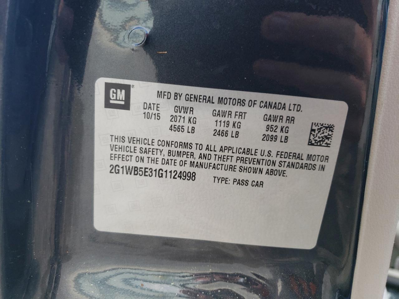 Chevrolet Impala Lt Image 2