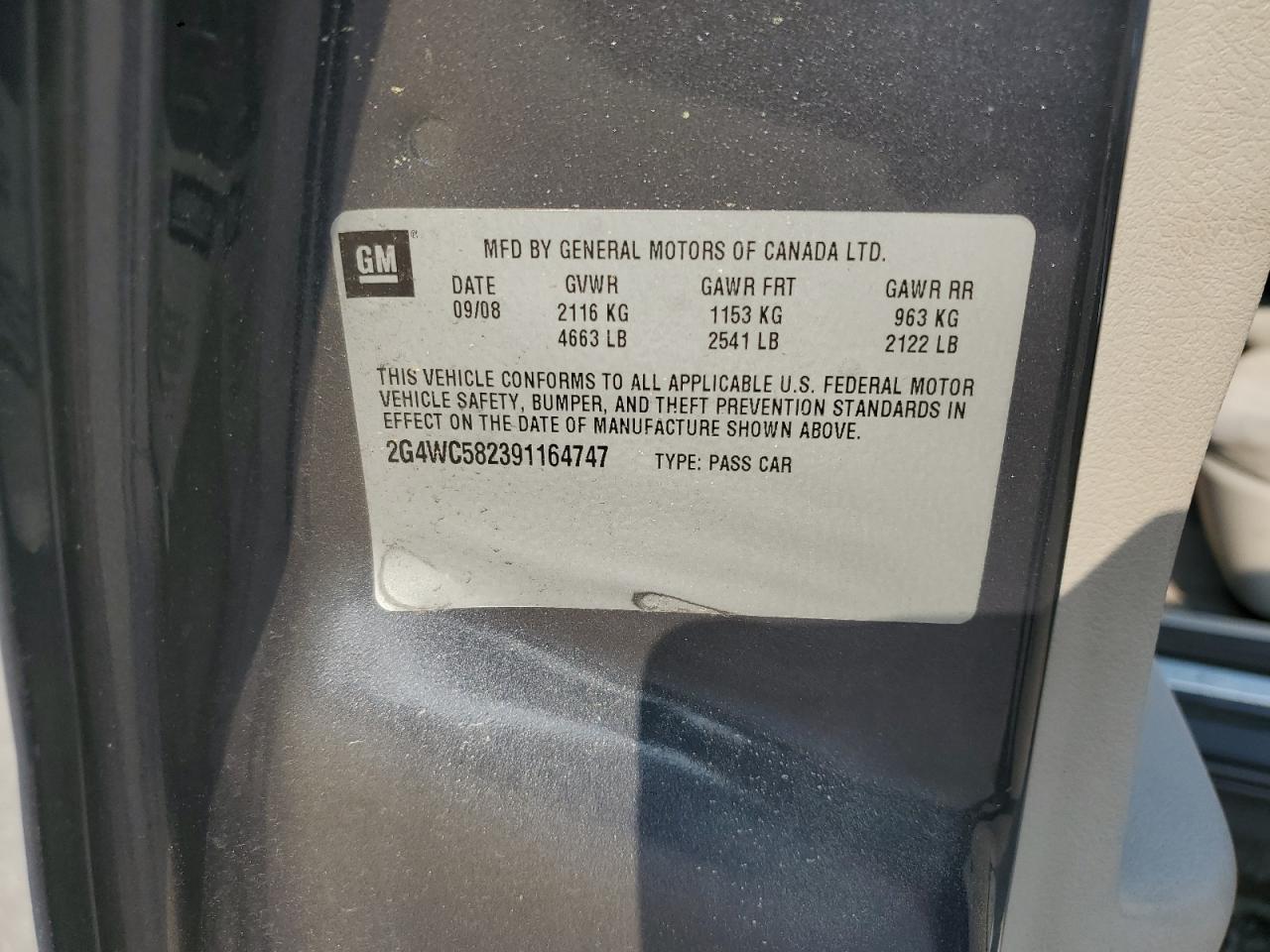 Buick LaCrosse Cx Image 12