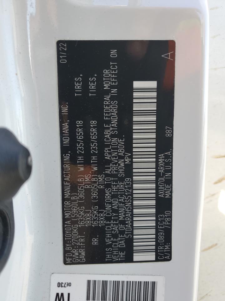 Toyota Highlander Hybrid Xle Image 10