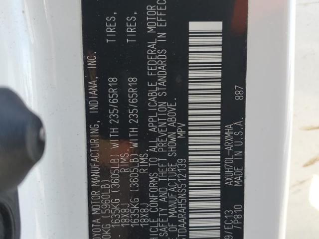 Toyota Highlander Hybrid Xle Image 10