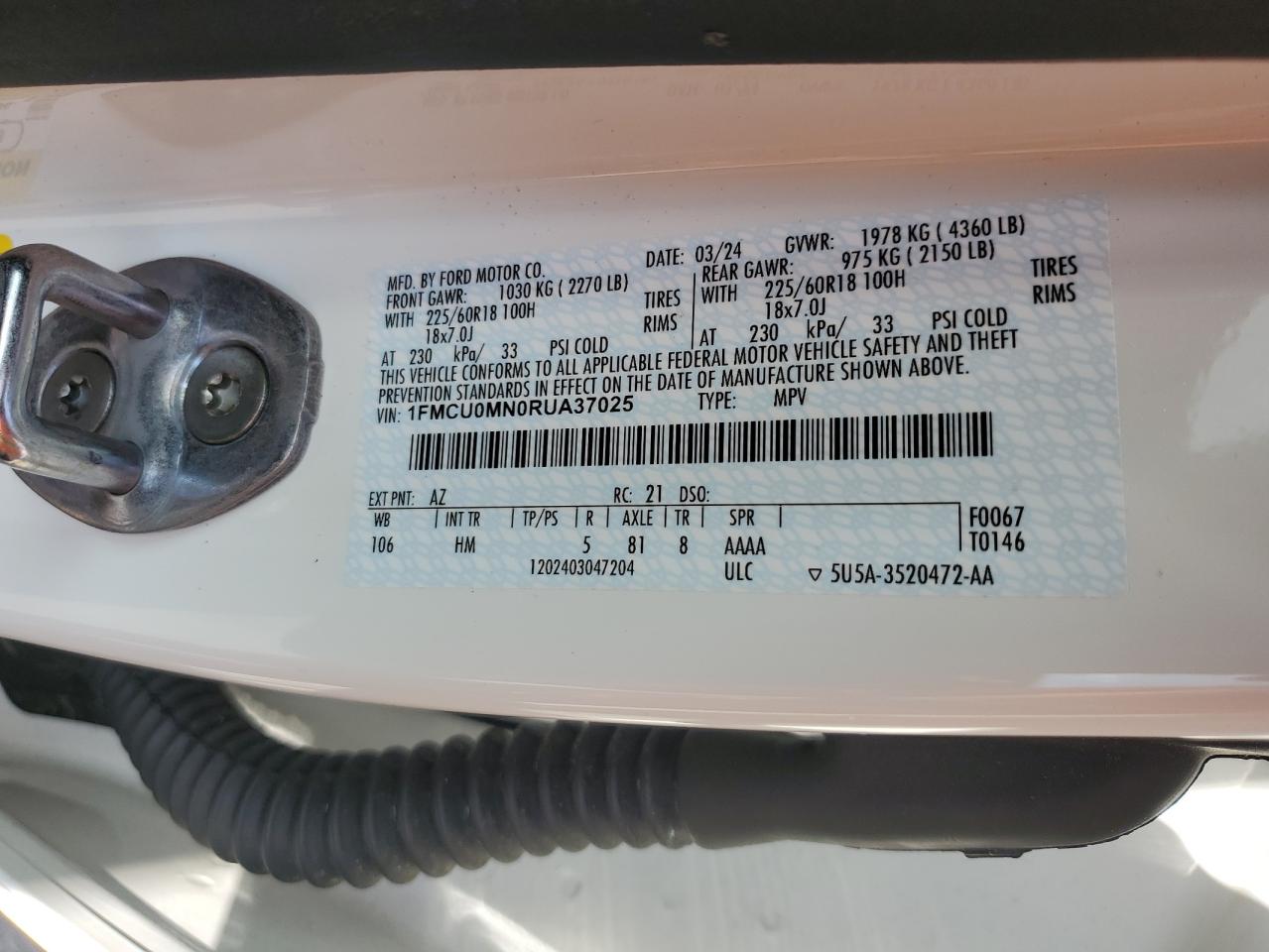 Ford Escape St Line Image 12