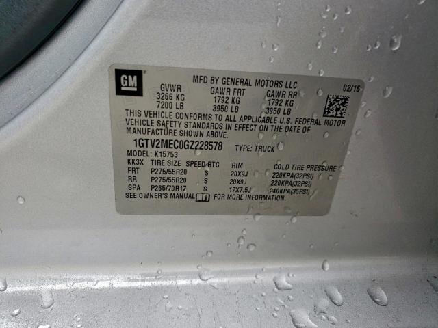 GMC Sierra K1500 Sle Image 9