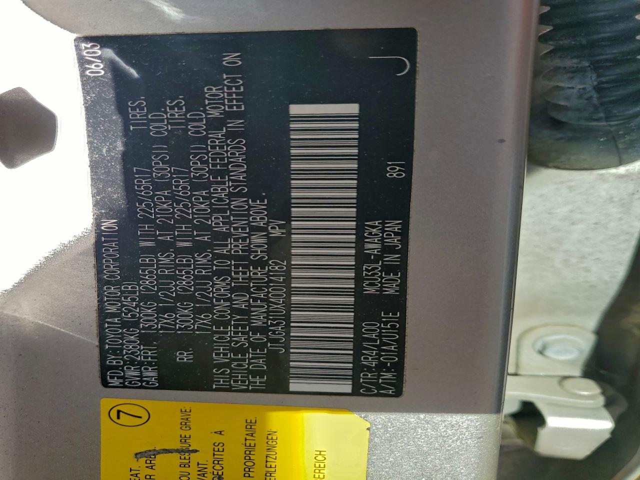 Lexus RX 330 Image 12