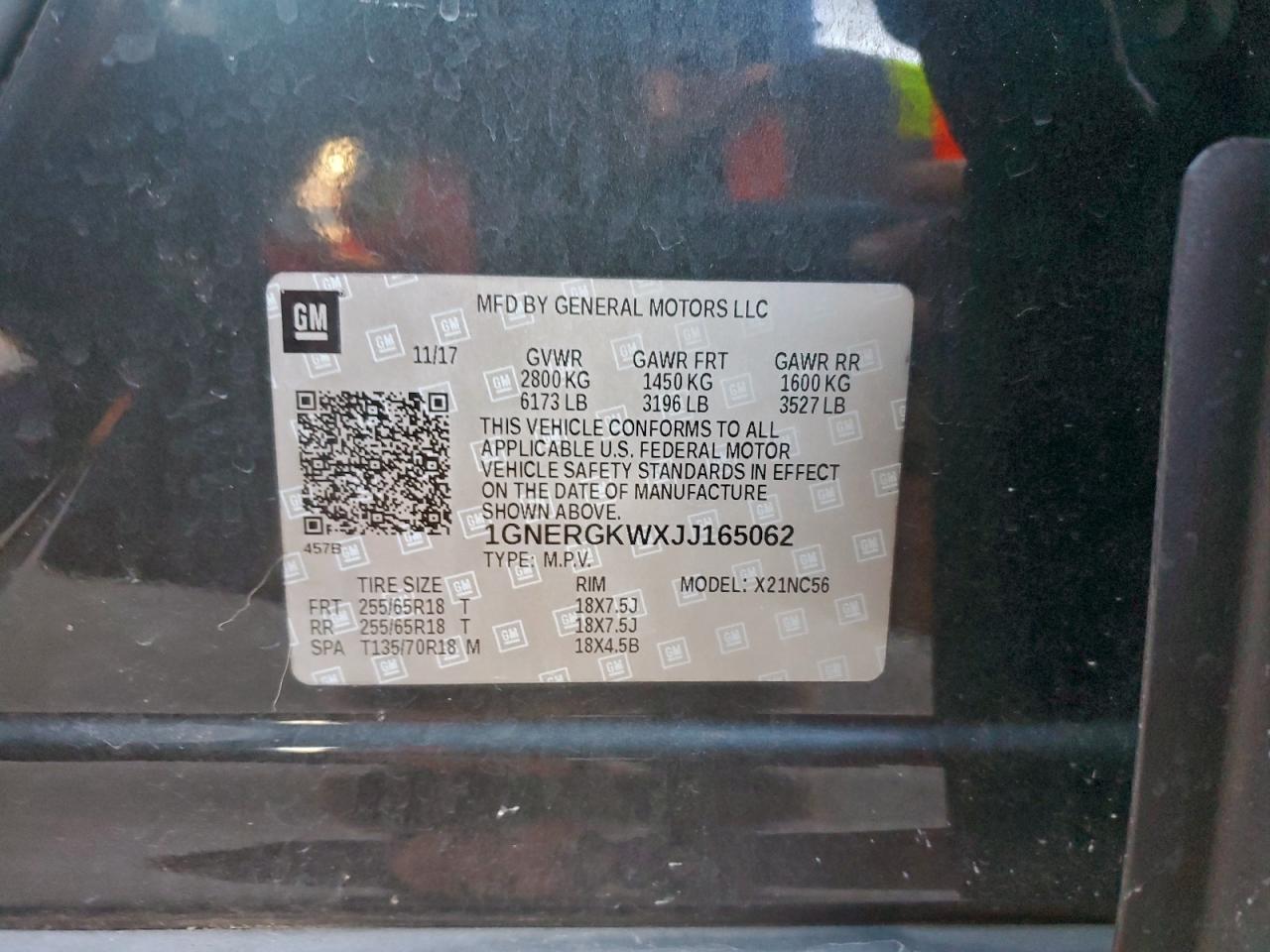 Chevrolet Traverse Lt Image 8