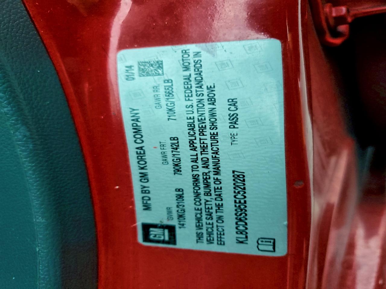 Chevrolet Spark 1lt Image 9