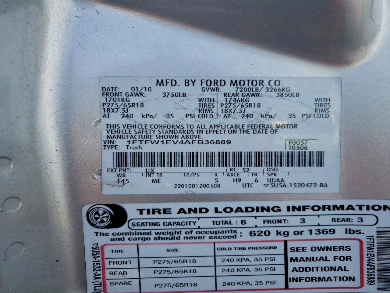 Ford F-150 Supercrew Image 8