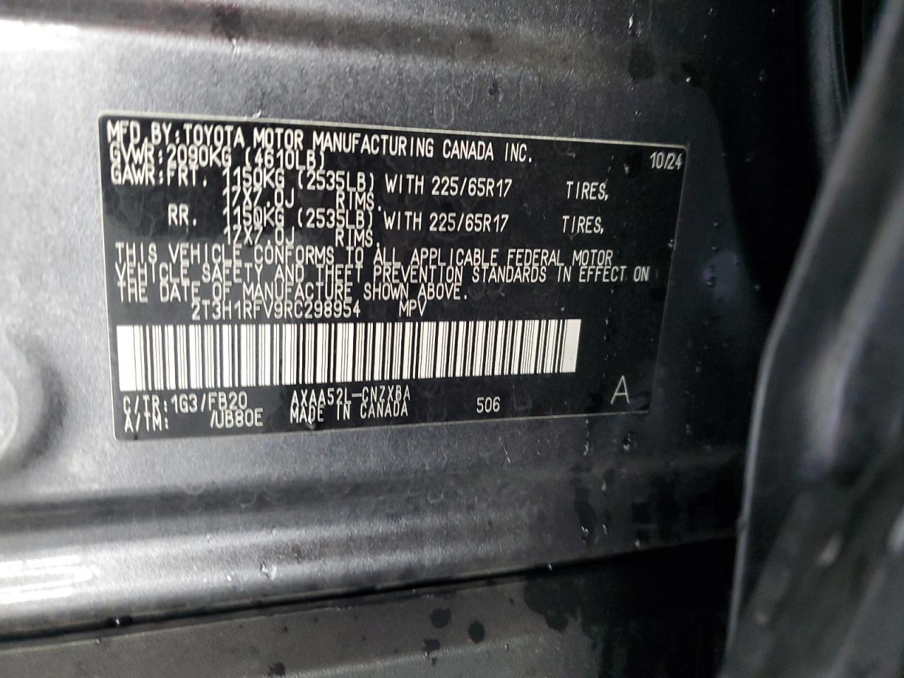 Toyota RAV4 Le Image 11