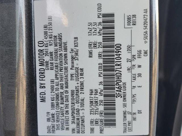 Ford Fusion Se Image 8