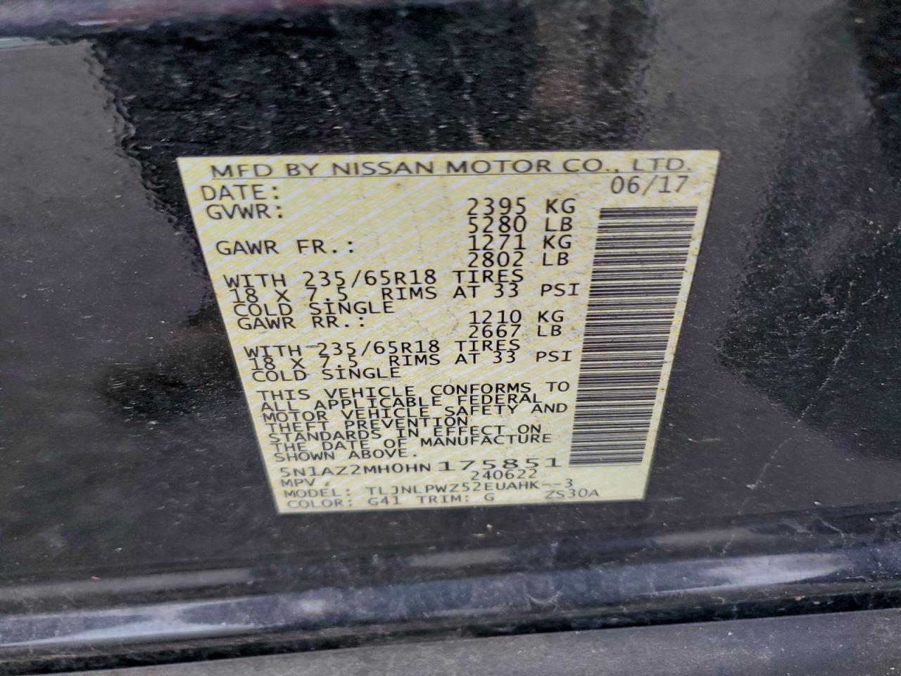 Nissan Murano S Image 4