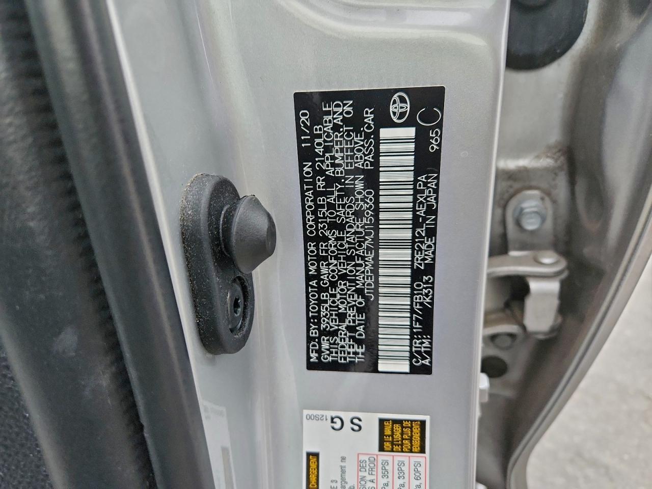 Toyota Corolla Le Image 10