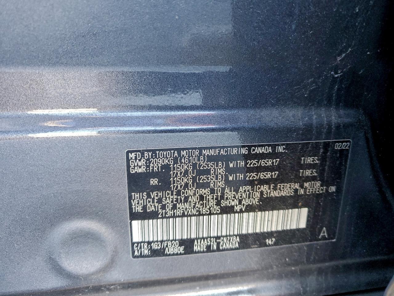 Toyota RAV4 Le Image 7