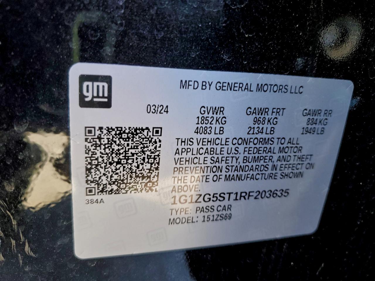 Chevrolet Malibu Rs Image 8