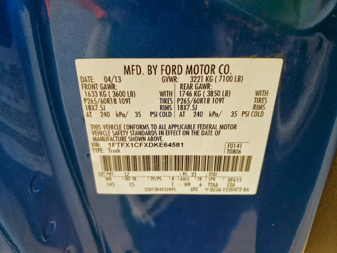 Ford F-150 Super Cab Image 9